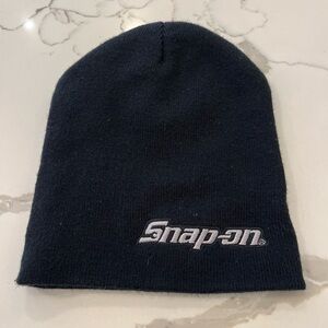 Snap On Tools Reversible Black/Gray Knit Beanie